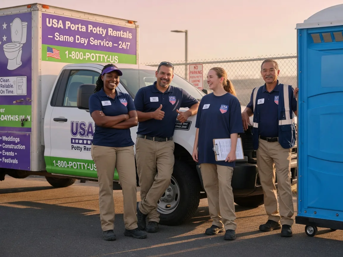 Porta Potty Rental company in Freeport, TX